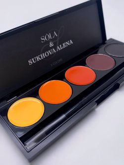 Sola & Sukhova Alena Гель-лак Palette 17 Gradient Sunset, 5 цветов, 25мл