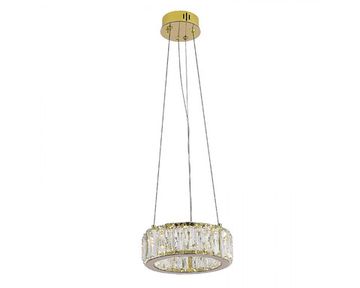 Подвесной светильник 12W 3100-4000K 8240N/20 gold золото CRYSTAL Newport