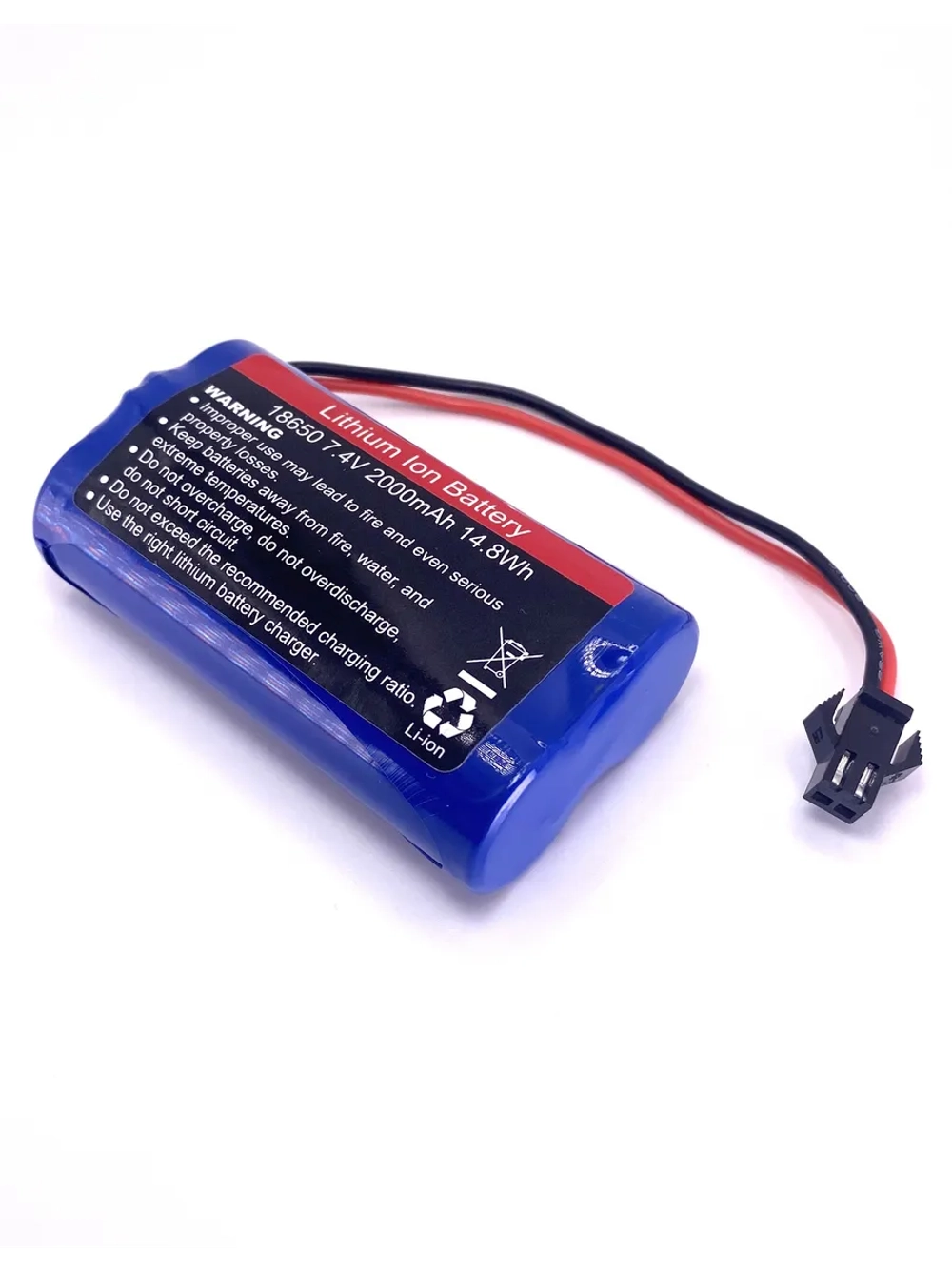 Аккумулятор 7.4v 2000mah Li-Ion для игрушек