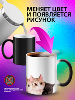 Кружка хамелеон "Анимэ"