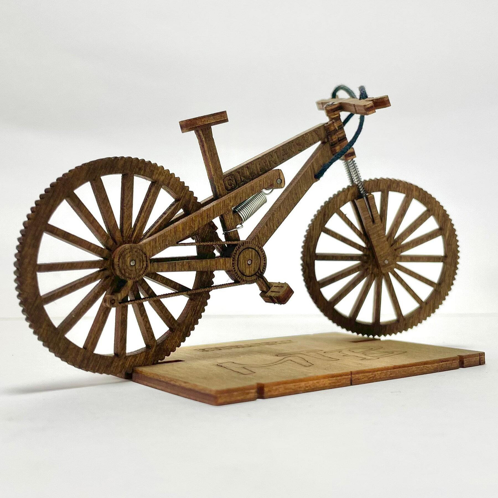 Деревянный конструктор Мини-велосипед МТВ (KUDRIAVSKIY)