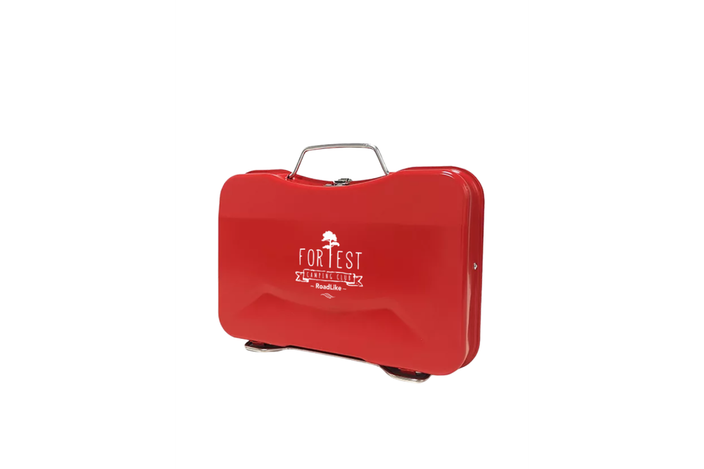 Портативный гриль RoadLike Grill, красный