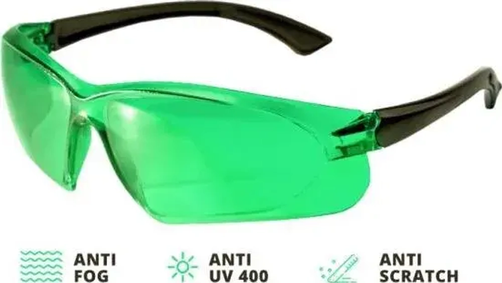 Очки для усиления видимости зелёного лазерного луча ADA VISOR GREEN