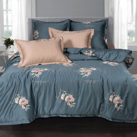 Евро комплект постельного белья Модика Тенсель