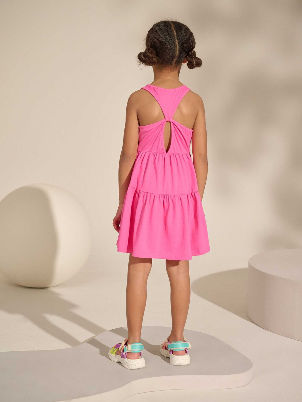 Сарафан для девочки Next AH9-596, Фуксия