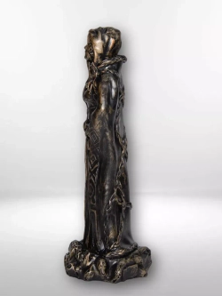 Коллекционная алтарная фигурка статуэтка скандинавская Богиня Хель оберег для дома