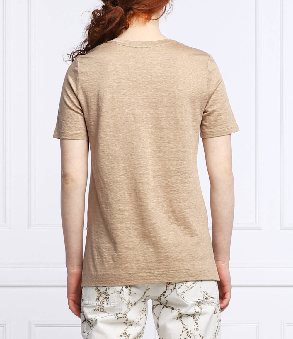 льняная футболка Marc Cain - бежевый(SC 48.42 J54)