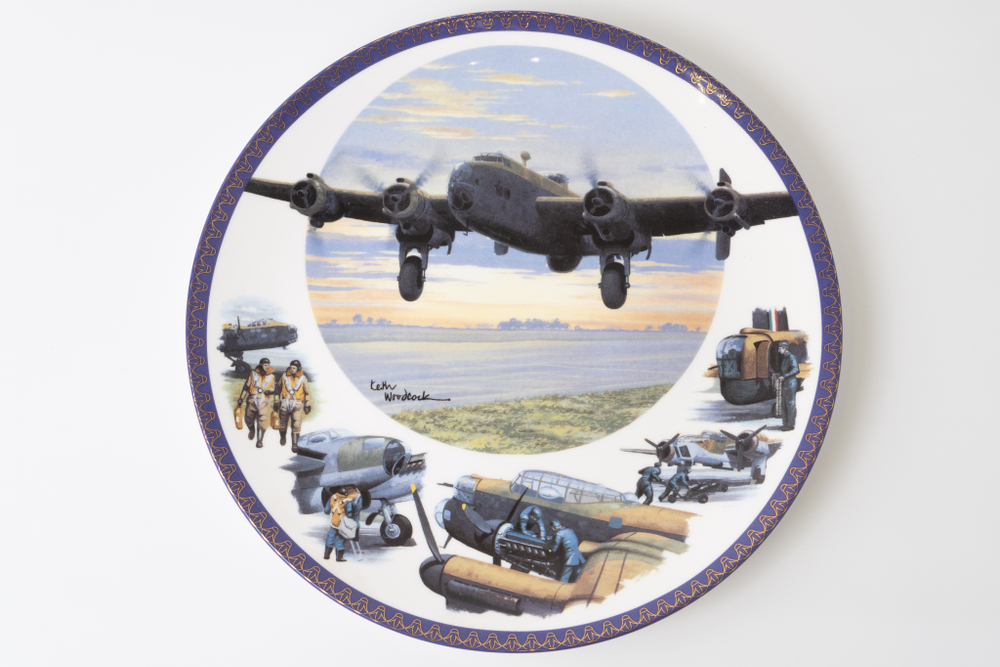 Коллекционная тарелка «Бомбардировочное командование» (Bomber Command)
