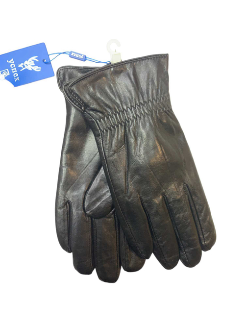 Перчатки. Мужские. Материал верха: Кожаные. Подклад: Плюш-флис. 10 шт в упаковке.