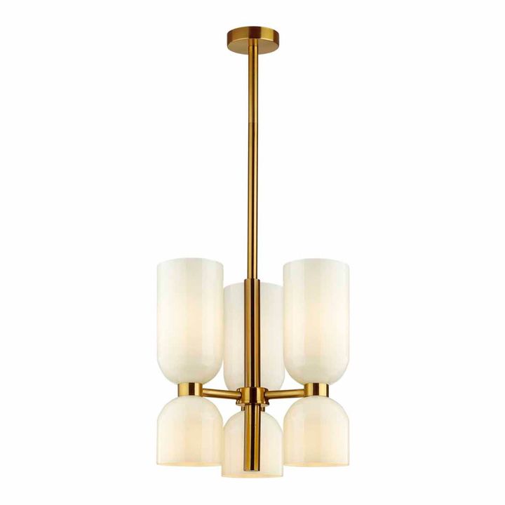 Подвесная люстра Odeon Light Midcent Orinoco 4798/6