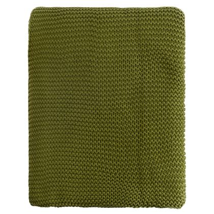 Плед 130х180см Tkano Essential зеленый