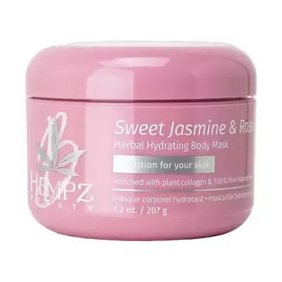 Маска для тела Сладкий Жасмин и Роза HEMPZ Sweet Jasmine & Rose Herbal Body Mask 235 мл