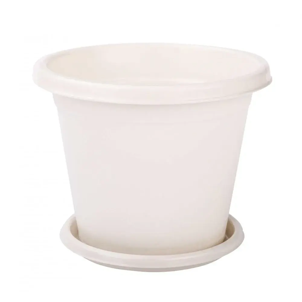Горшок цв. Эконом 3л (белый) (комплект 30 шт)