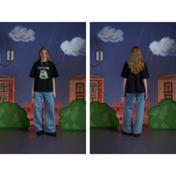 Футболка Called a Garment Garazhiki "Black"