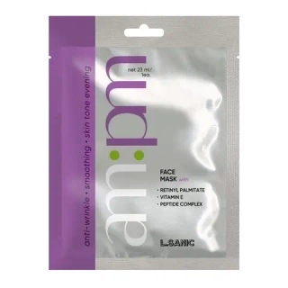 Тканевая маска с пептидным комплексом L.SANIC Am:pm Retinyl Palmitate Peptide Complex Mask Sheet