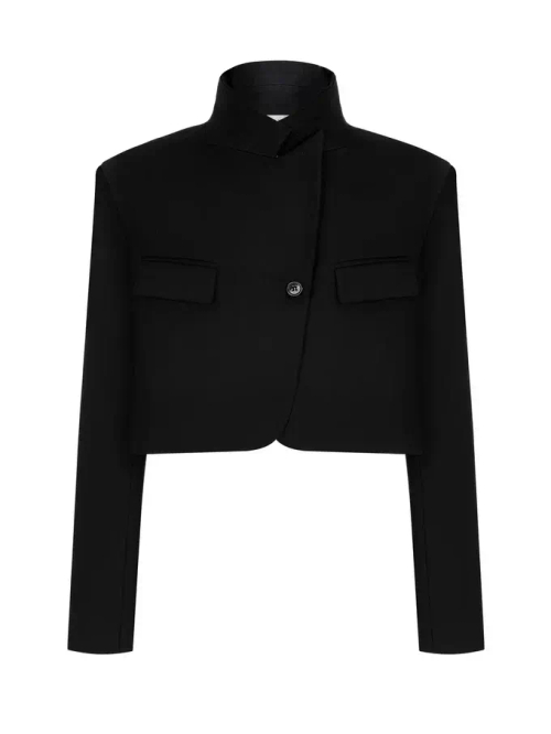 Жакет укороченный not simple, черный