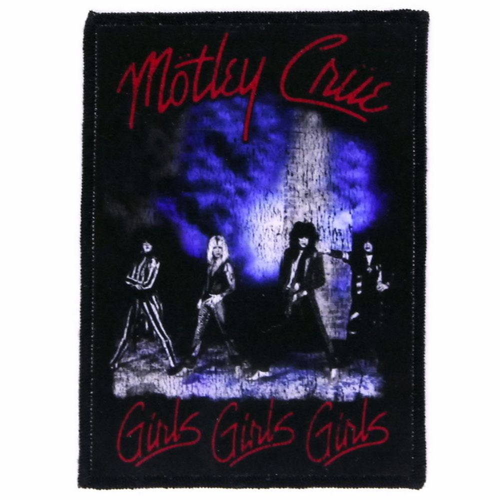 Нашивка Motley Crue Girls Girls Girls (734)