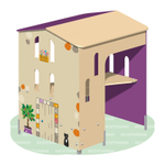 Игровой домик Romana 111.22.00