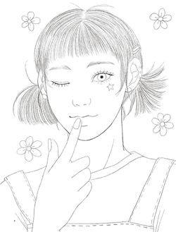 Pretty Girl 2. Coloring Book
