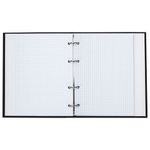 Тетрадь на кольцах А5 175х215 мм, 120 л., твердый картон, клетка, BRAUBERG, "Beauty", 404082