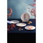 Набор из четырех тарелок aquarium из коллекции sea treasures, D21,5 см