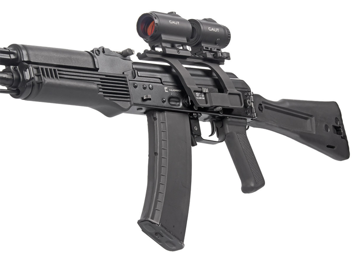 Кронштейн GTS Q.122 G2 боковой быстросъёмный Picatinny для АК/Сайга