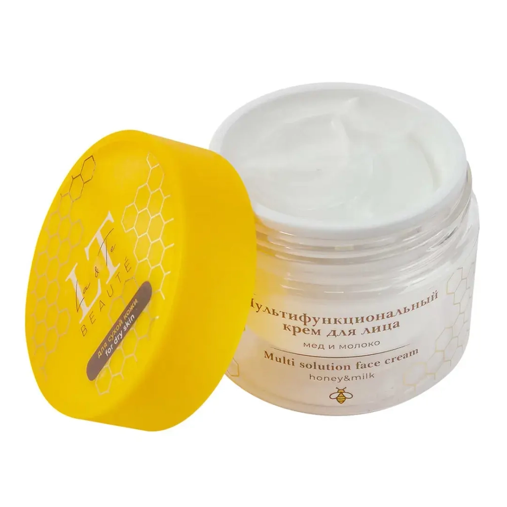 Мультифункциональный крем для лица мед и молоко для сухой кожи La &amp; Te BEAUT? La and Te beaute LT-1244