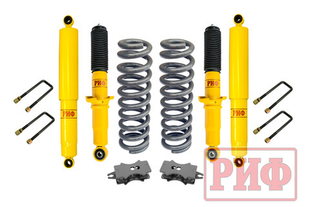 Лифт-комплект на Isuzu D-Max (2012-2019) лифт 40 мм мягкий РИФ