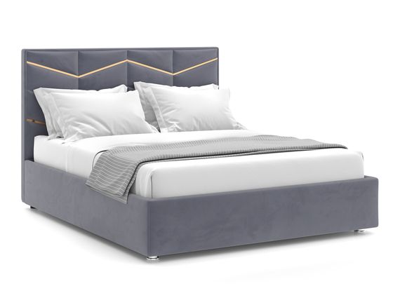 Кровать Line Gold 140 с подъемным механизмом - Velutto 32