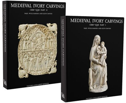 Средневековая резьба по слоновой кости 1200-1550 гг. В 2 томах