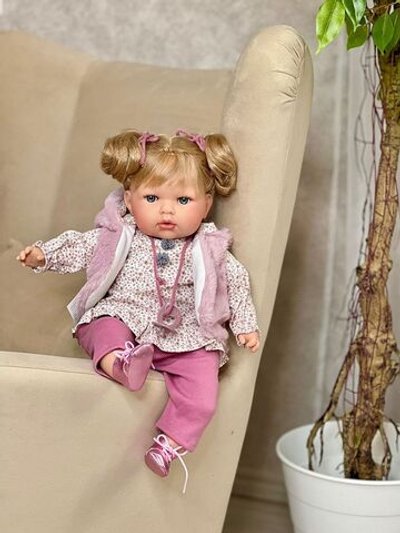 Кукла для девочки 45см Тита мягконабивная, (N4220K)