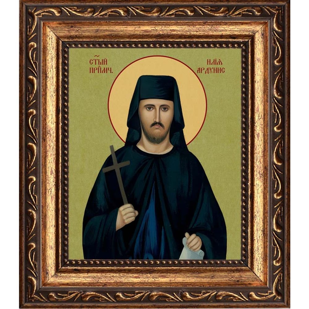 Илия Ардунис преподобномученик. Икона на холсте.