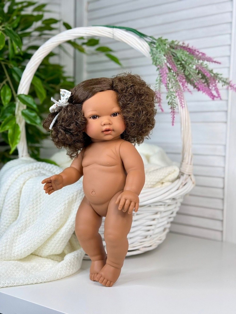Кукла D Nenes виниловая 34см Lean (054047)