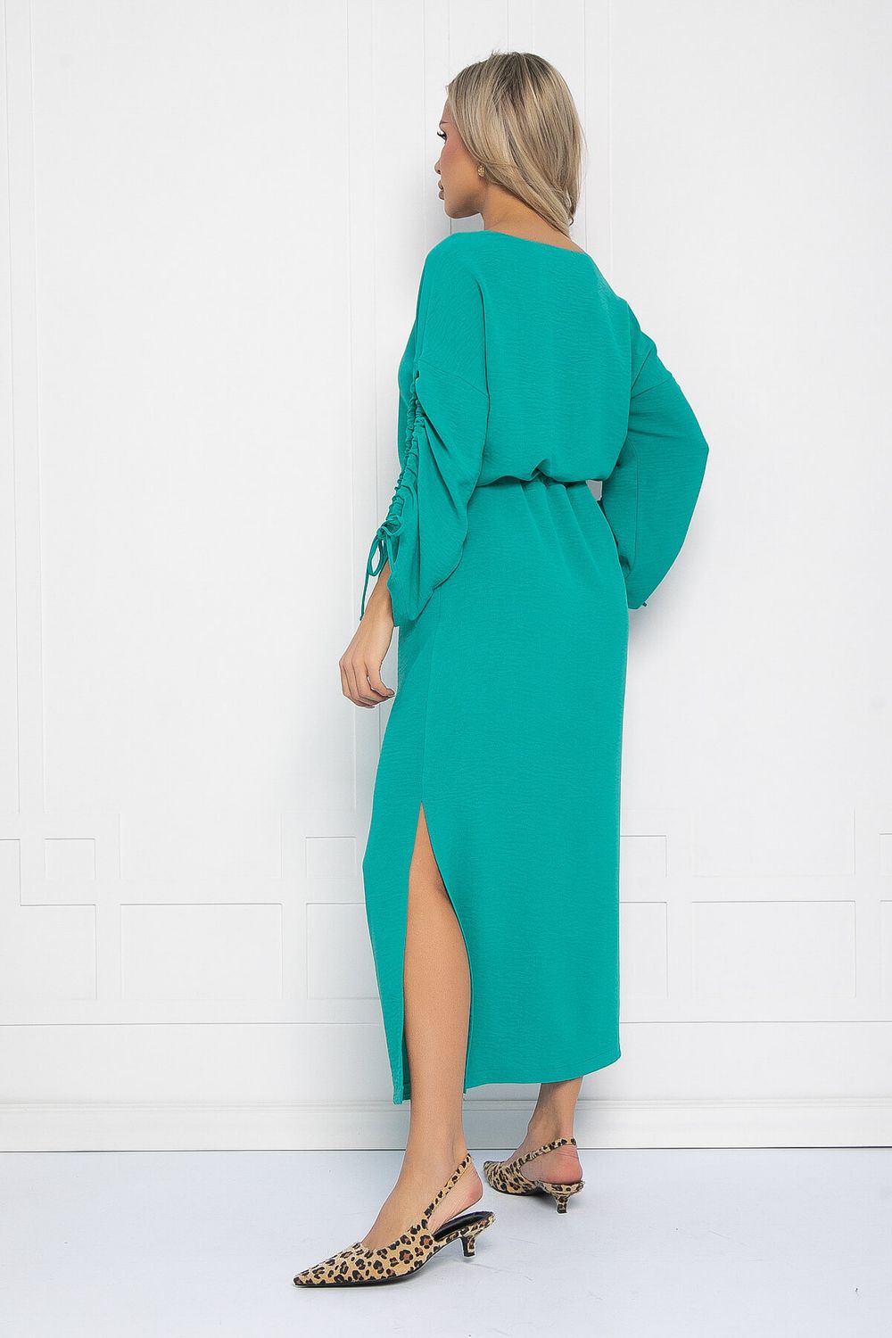 Платье Здравствуй лето (зеленое) П12637-8 LT Collection