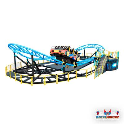 Детскй аттракцион-горка «Безумные гонки», 16 мест, 18×10×2 м