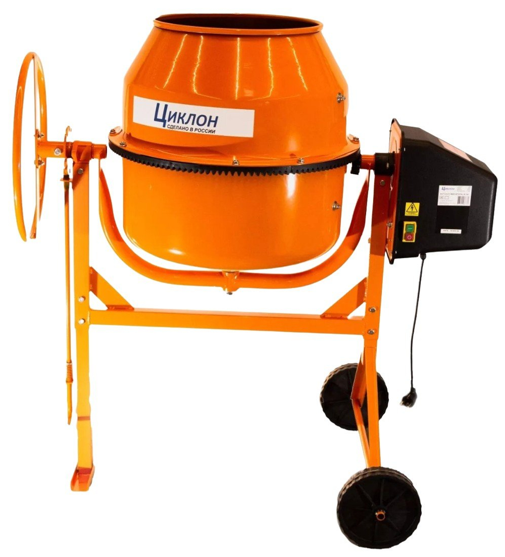 Бетоносмеситель Циклон Б-220,220л,220В,1000Вт