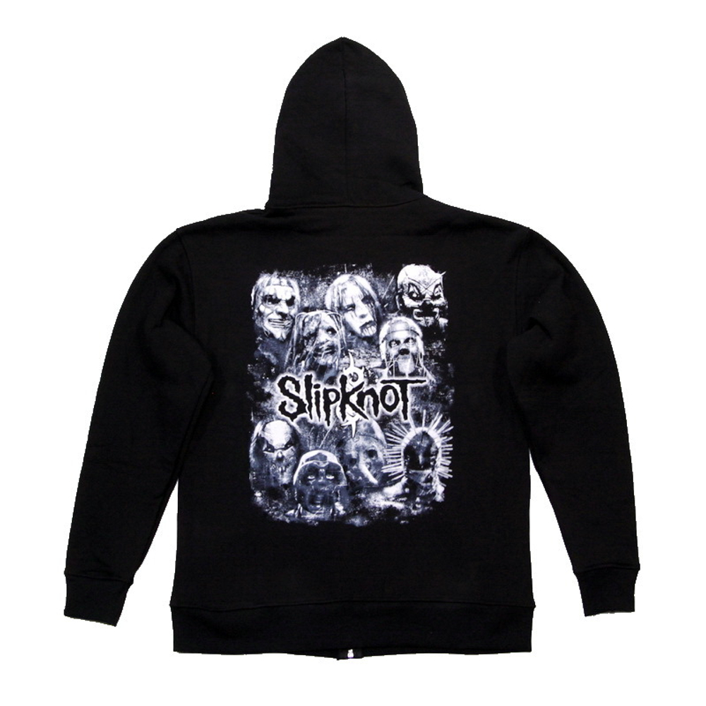 Толстовка Slipknot маски серые