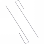 Скоба Г-образная для крепления укрывного материала и пленки h-20см (1ком=10шт)