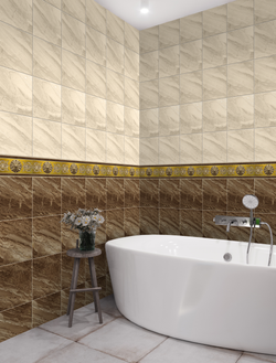 Панель ПВХ фотопечать с глиттером Центурион Песочный 2700х250мм