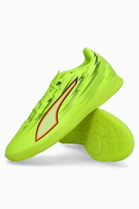 Футзалки Puma Ultra 6 Play IN - зеленый