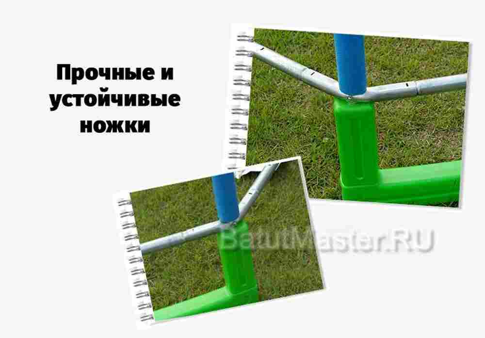 Батут с сеткой, диаметр 7 фт