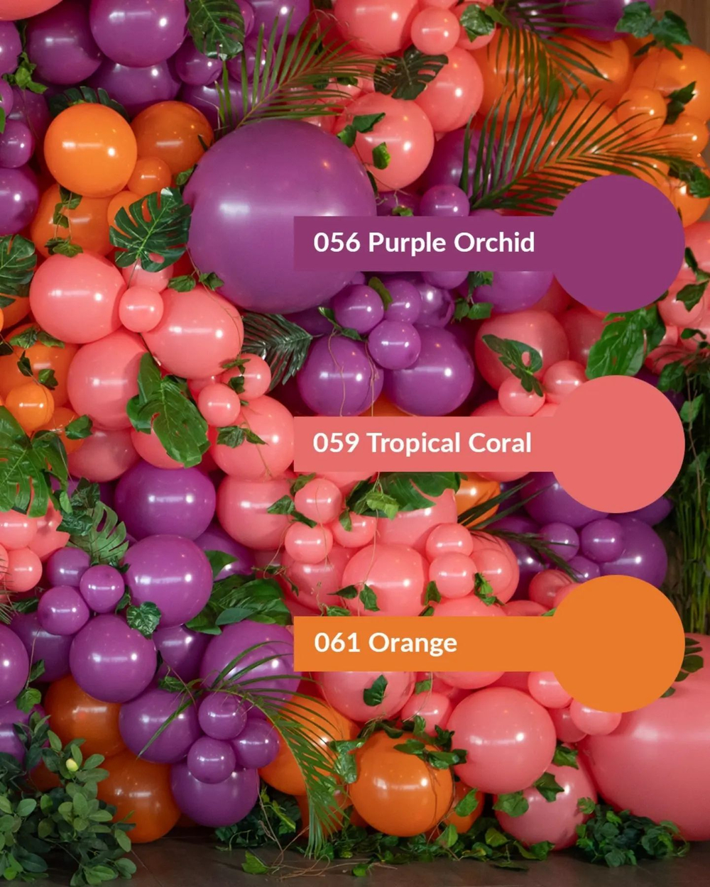 Шар 24" Тропический коралл 059 Sp