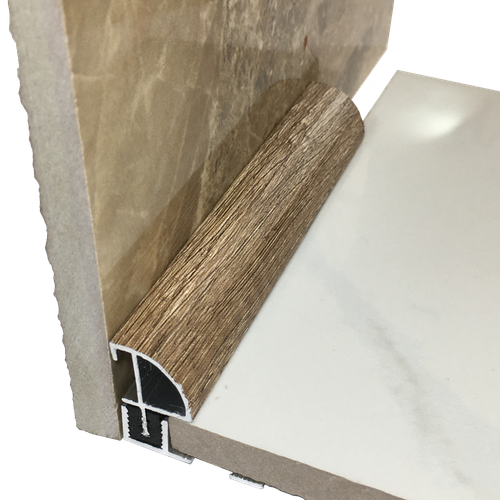 ПГ 14*14мм "DO-4" 2,7м Кипарис (21) плинтус-галтель ламинир. алюм.