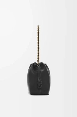 Loewe Сумка Flamenco среднего размера из мягкой кожи ягненка наппа, черный