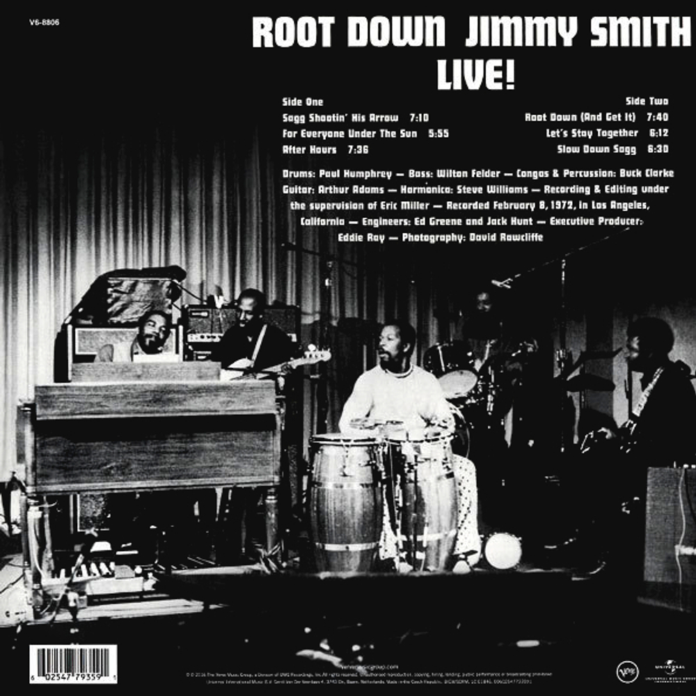 Jimmy Smith / Root Down - Jimmy Smith Live! (LP)