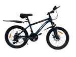Велосипед Bike Dragon 20" 21скор (стальная рама, SunRun, диск. тормоз) BD-2-20-1 синий