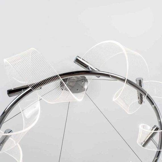 Подвесная светодиодная люстра Modelux Modestyle MS.3029.8 CR