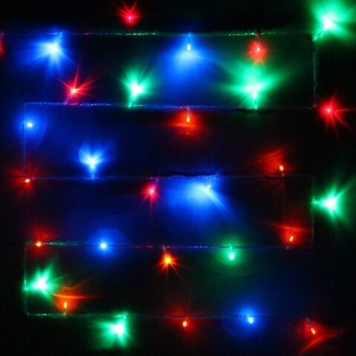 Гирлянда для дома 24м 280 ламп LED прозрач.пров.,8 реж, IP-20, Мультицвет (возможность соединения)