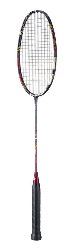 Ракетка для бадминтона Babolat X-Feel Fury Strung - dark red/black/gold
