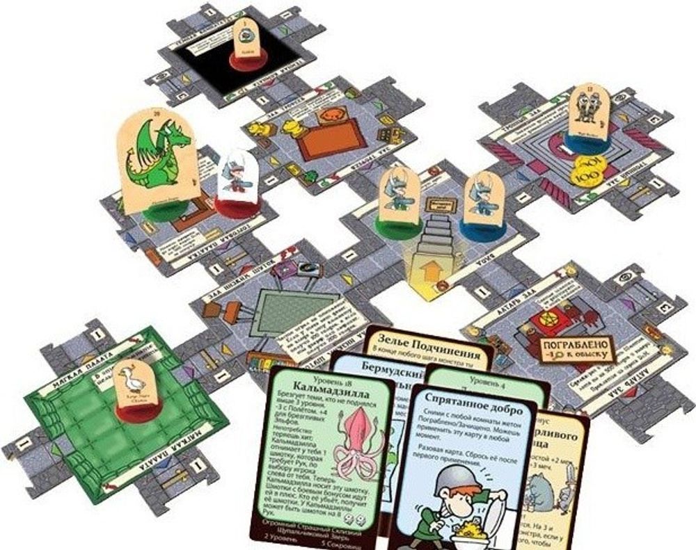 Настольная игра Манчкин Квест. 4-е издание